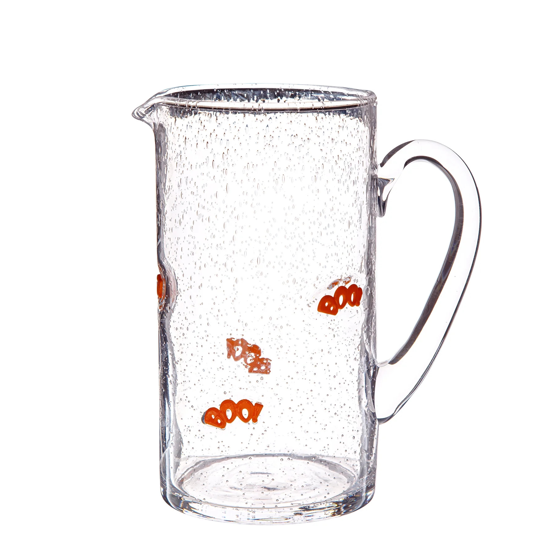 Way to Celebrate Halloween Boo Charm Bubble Glass Pitcher | Walmart (US)
