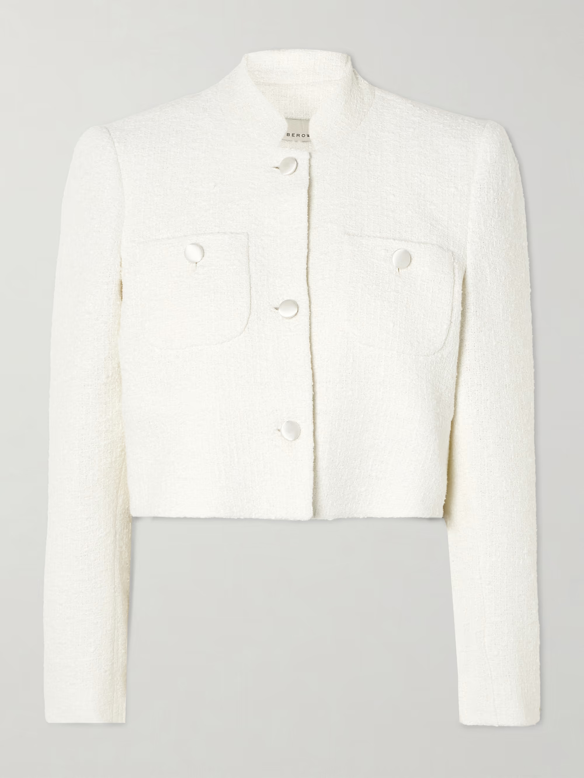 Raja cropped cotton-tweed jacket | NET-A-PORTER (US)