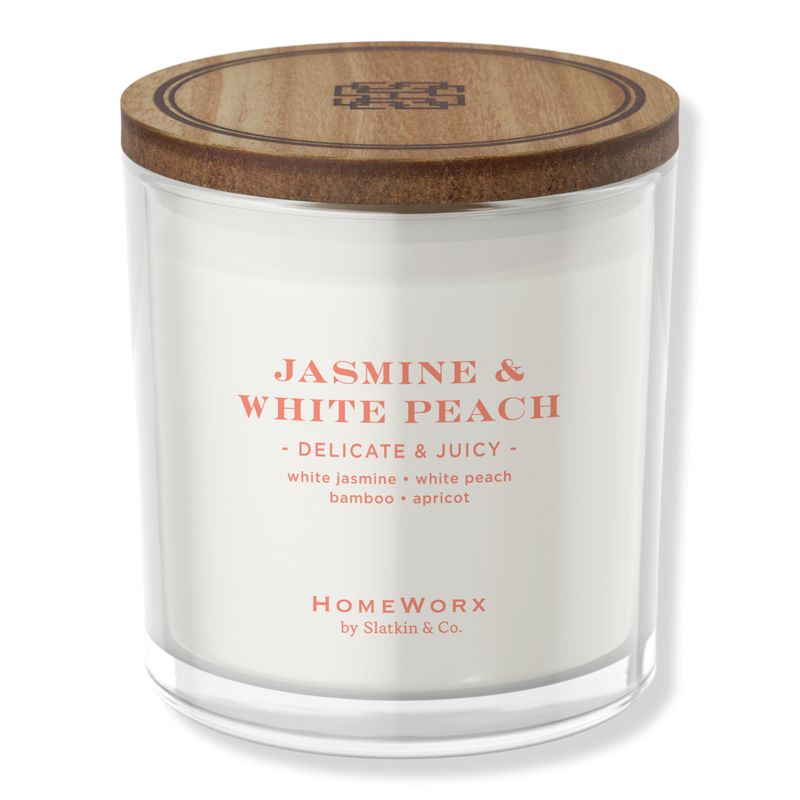 Jasmine White Peach 3 Wick Candle | Ulta