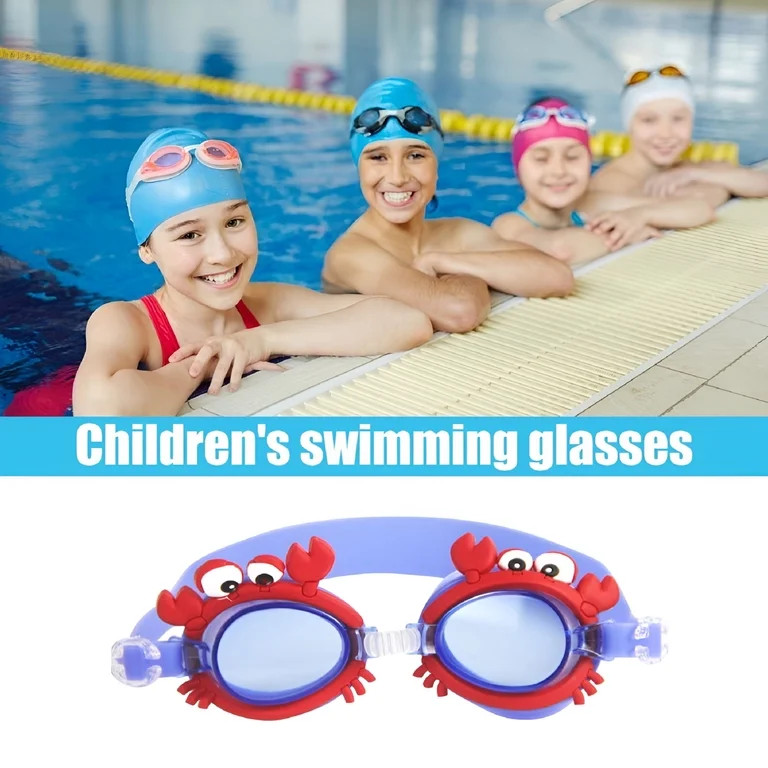 BESTSKY 2026 New Kids Cartoon Swim Goggles,Toddler Swimming Goggles for Boys Girls Children Age 3... | Walmart (US)