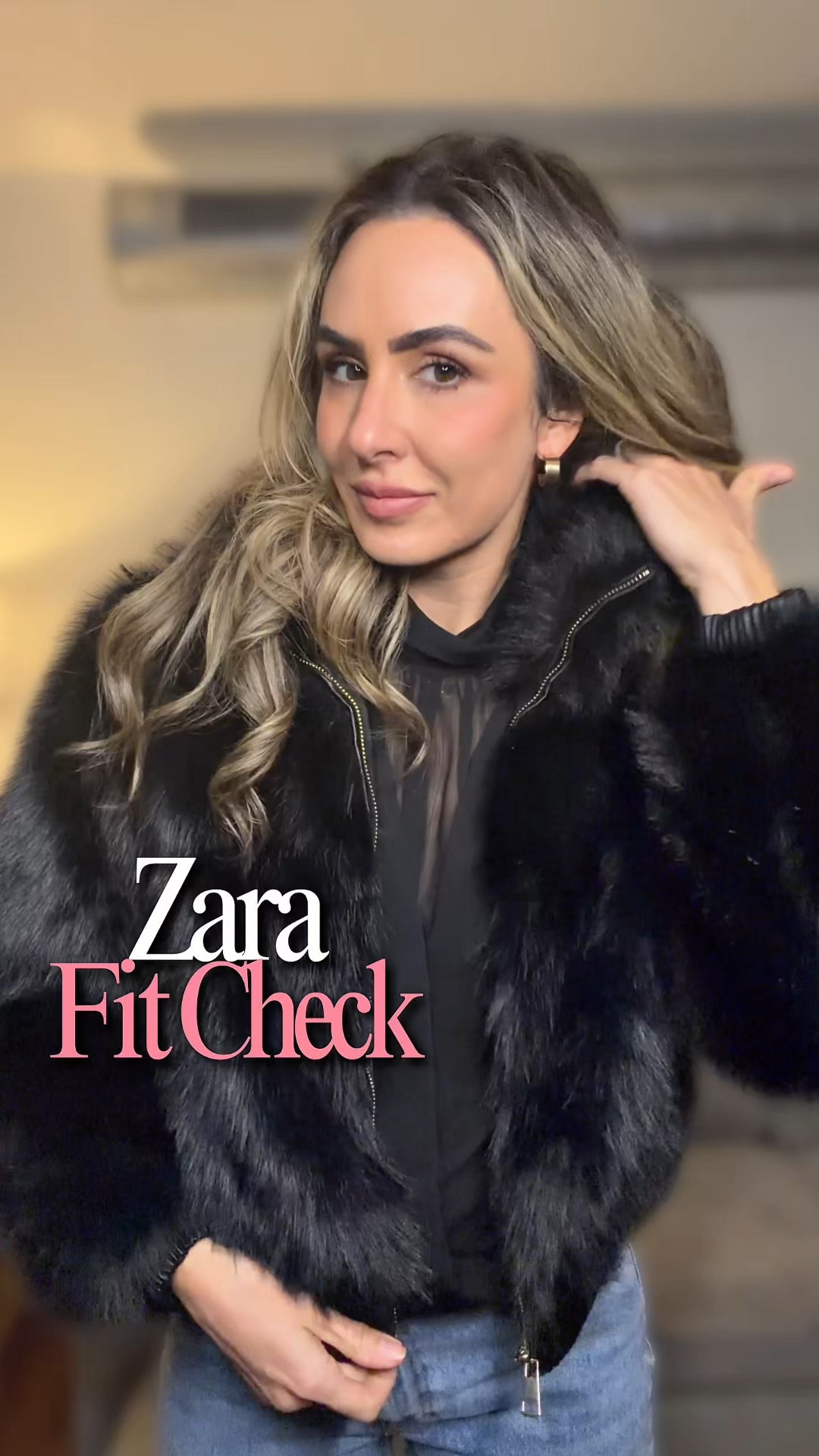 The only jacket I’m wearing right now 😍🖤
Obsessed with this fuzzy statement jacket from Zara  Paired it with a Zara top + denim for the easiest winter outfit formula. Cozy, chic, and under budget — a total must-have.
Jacket is linked below!  🤍✨

#LTKHoliday #LTKGiftGuide #LTKSeasonal