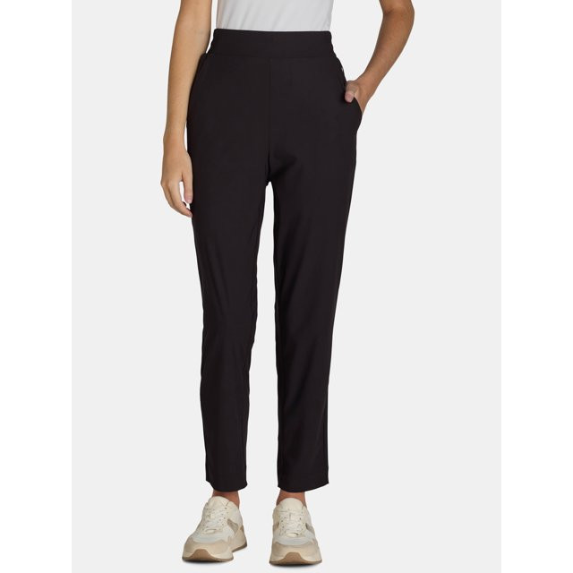 Avia Women's FeatherTech Cinch Tricot Commuter Pants, Sizes XS-XXXL - Walmart.com | Walmart (US)