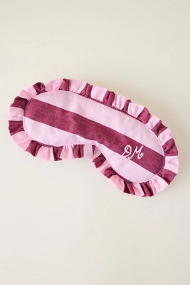Damson Madder Wide Stripe Eye Mask | Anthropologie (UK)