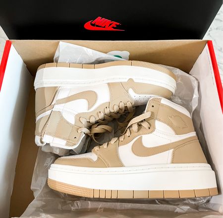 *RESTOCK COMING, SIGN UP TO BE NOTIFIED ON NIKE SITE NOW SO YOU DONT MISS OUT* Newest obsession 😍 neutral color platform high tops! Run true to size (if in between sizes I suggest going down) These are so cute paired with straight leg jeans, cuffed at the bottom! Also linked a low top version!

#LTKstyletip #LTKSeasonal #LTKshoecrush