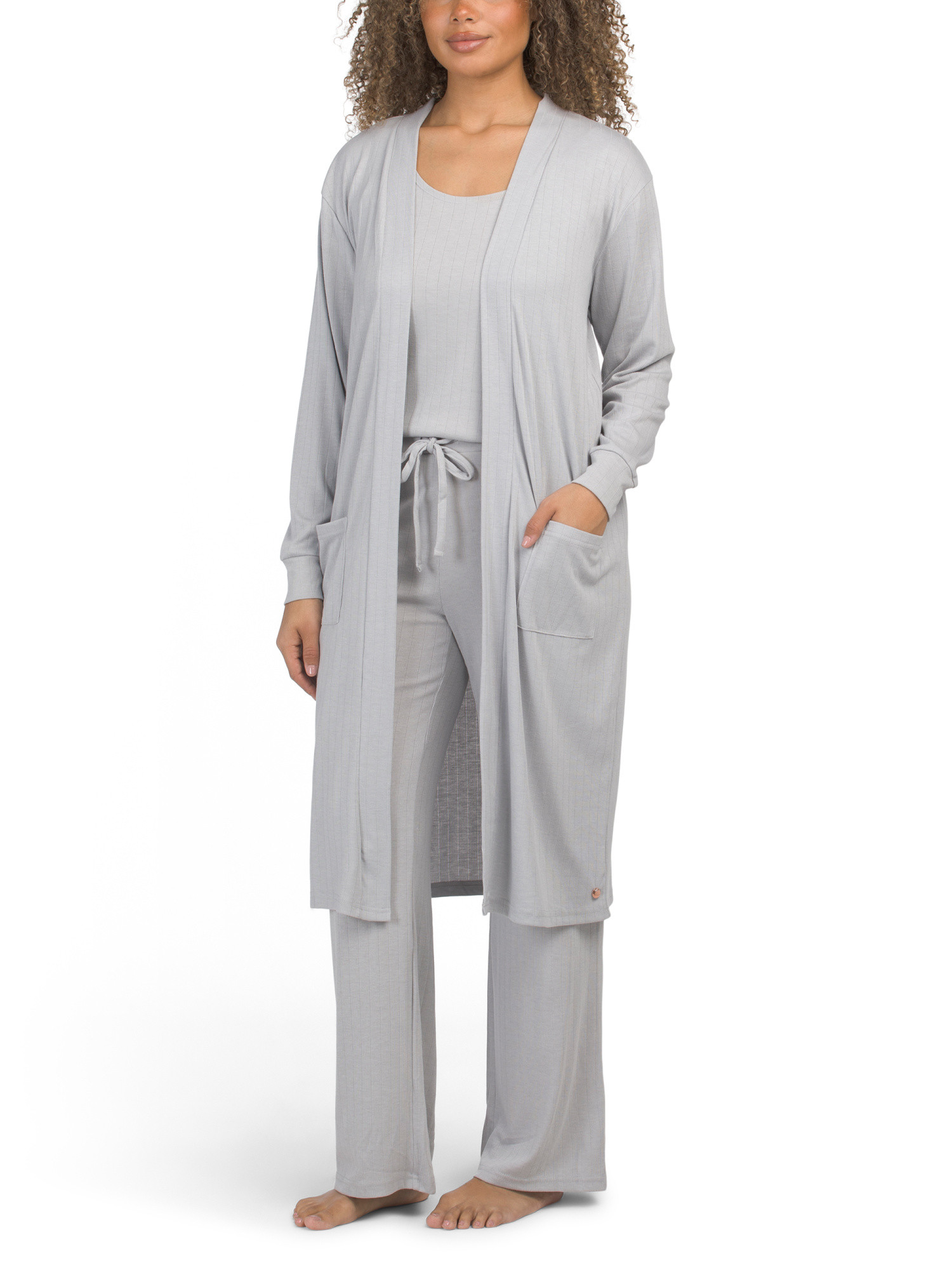 3pc Ribbed Lounge Set | Marshalls