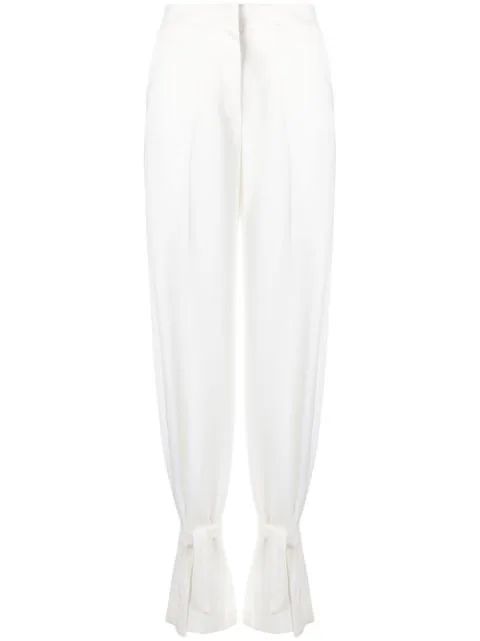 Blanca Vita ankle-strap Trousers - Farfetch | Farfetch Global