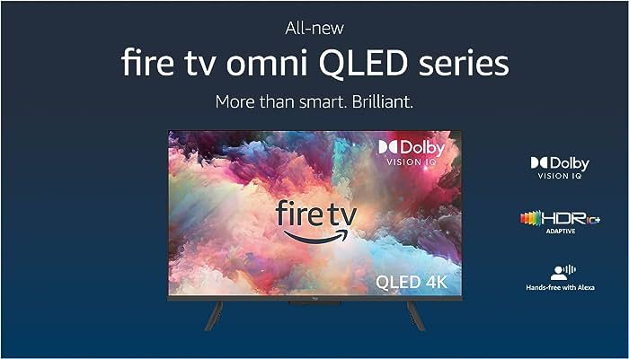 All-new Amazon Fire TV 43" Omni QLED Series 4K UHD smart TV, Dolby Vision IQ, hands-free with Ale... | Amazon (US)