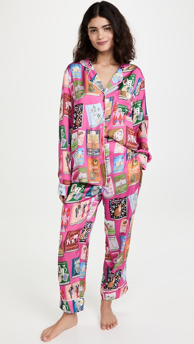 Agatha Christie Queen of Crime PJ Set | Shopbop