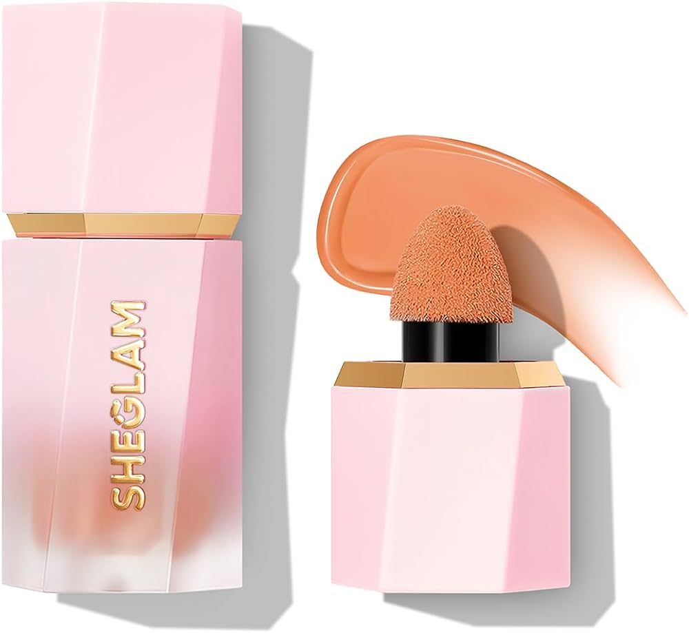 SHEGLAM Color Bloom Liquid Blush Makeup for Cheeks Matte Finish - Float On | Amazon (US)