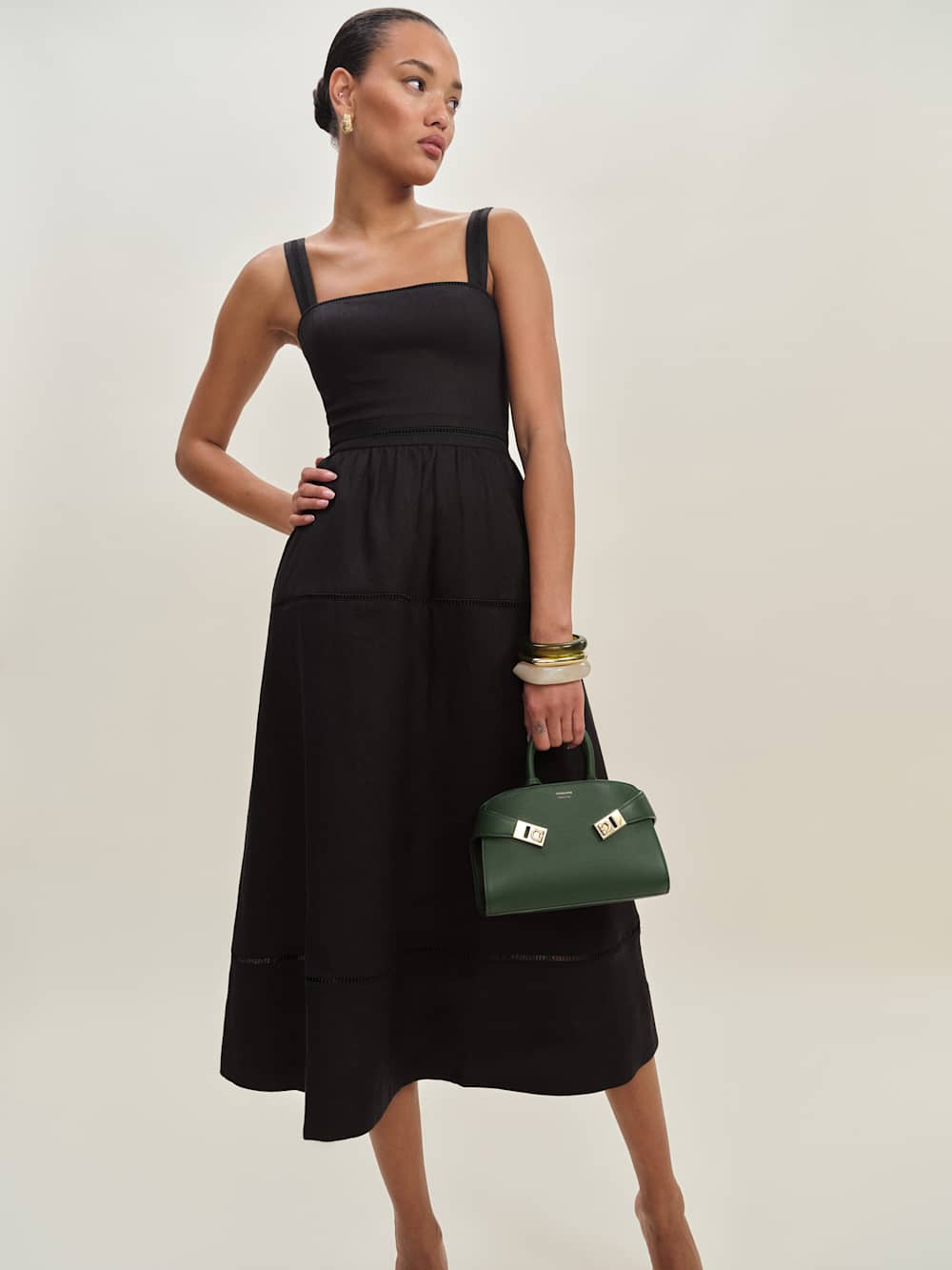 Everett Linen Dress | Reformation (Global)