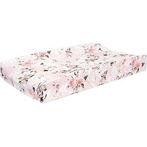 Posh Peanut Baby Changing Pad Cover Stretchy Bamboo Viscose, for Standard 16" by 32" - Vintage Pi... | Amazon (US)