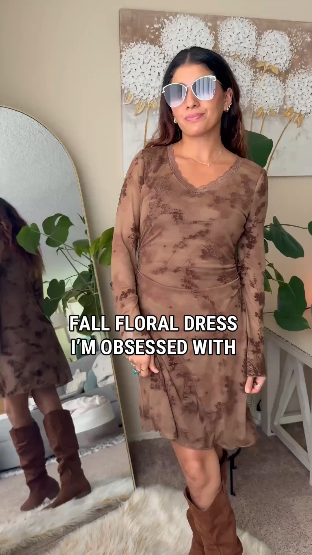 Fall dressing just got prettier 🤎🍂 This floral mesh cocktail mini dress is giving feminine, chic & effortlessly stylish. Pair it with knee-high boots for a fall date night, cocktails, dinner, or dress it down for a cute daytime look. ✨ size S

fall floral dress, floral mini dress, mesh mini dress, fall cocktail dress, fall date night outfit, women’s fall fashion, chic fall outfit, feminine fall style, cocktail mini dress, floral fall outfit, knee high boots outfit, fall dresses for women, trendy mini dress, versatile fall dress, stylish fall outfits

#LTKootd #LTKSaleAlert #LTKSeasonal