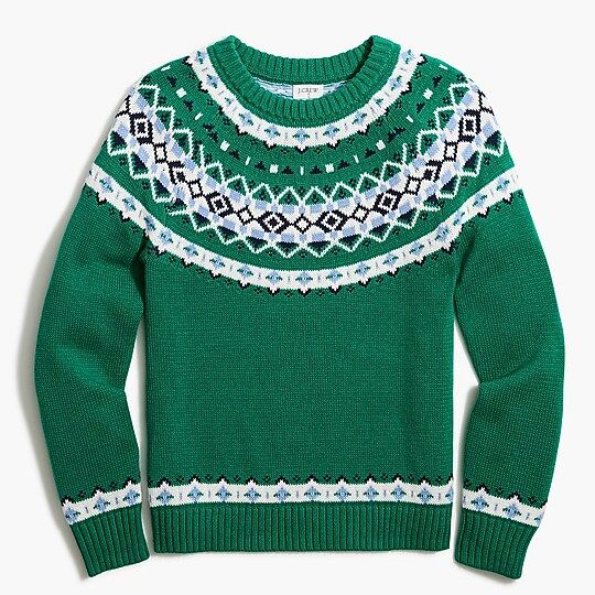 Fair Isle sweater | J.Crew Factory