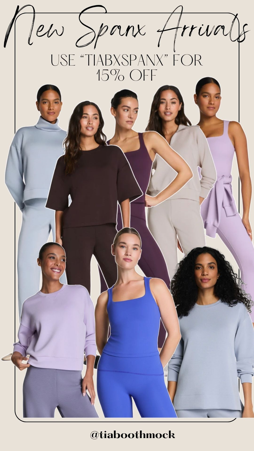 New Spanx Active Arrivals! Use code "TIABXSPANX" for 15% off! 

 

#LTKfitnessgoals #LTKSaleAlert #LTKActive