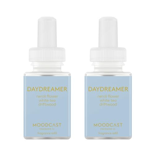 Pura & Moodcast Home Scent Refill - Smart Home Air Diffuser - Up to 120-Hours of Premium Fragrance per Refill - Household Essential - Clean & Safe Diffuser Fragrance - 2 Pack, Daydreamer | Amazon (US)