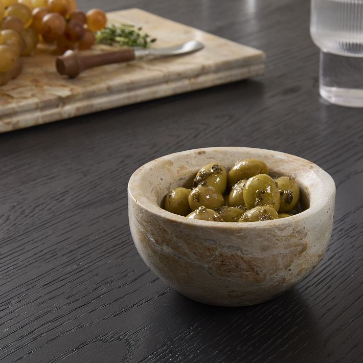 Albi Marble Condiment Bowl | West Elm (US)