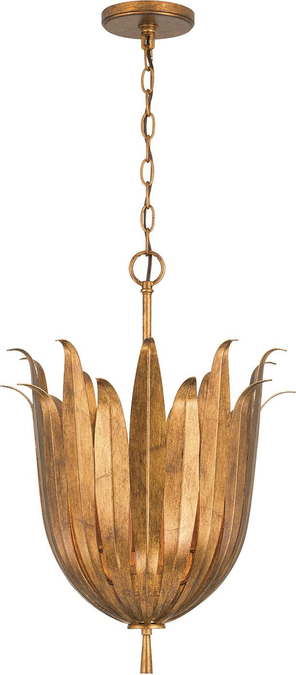 Capital Lighting 349542AG Eden Traditional Bohemian Botanically Inspired Pendant Ceiling Light Fi... | Amazon (US)