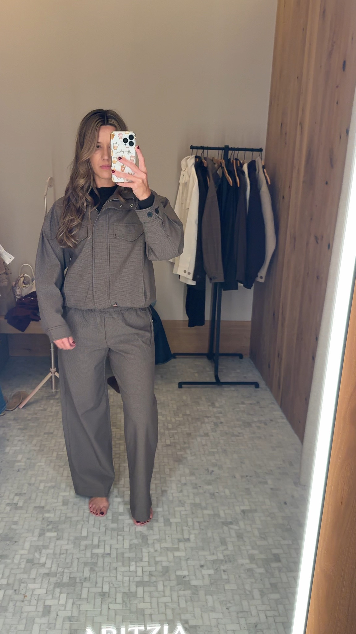 @Aritzia matching set 

fall outfits women over 50, date night outfits, fall, outfits, fall outfits, casual, fall fashion hauls, outfit ideas