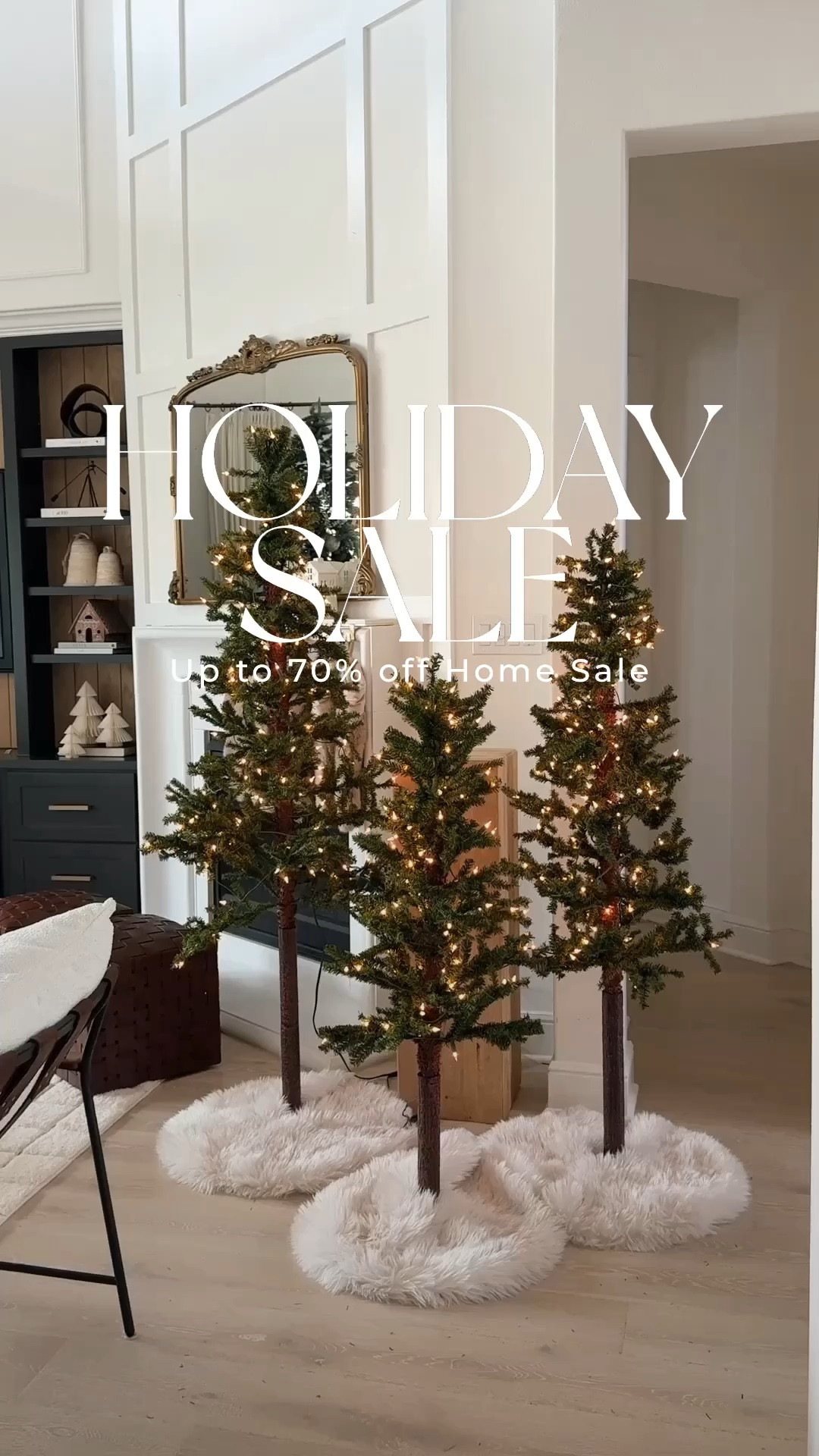 Holiday Sale Finds! Comment “HOLIDAY” for a direct link. The cells are starting early this year with @wayfair Black Friday Preview Sale. I found these gorgeous Alpine trees for over 80% off. It comes in a set of three and under $100. These mercury ornament candles are gorgeous. Find tons of holiday decor and furniture up to 70% off and and get free shipping! #onlyatwayfair #wayfairpartner #wayfair #liketkit #holidaydecor #holidaydecorations 
@shop.ltk #liketkit 

#LTKHoliday