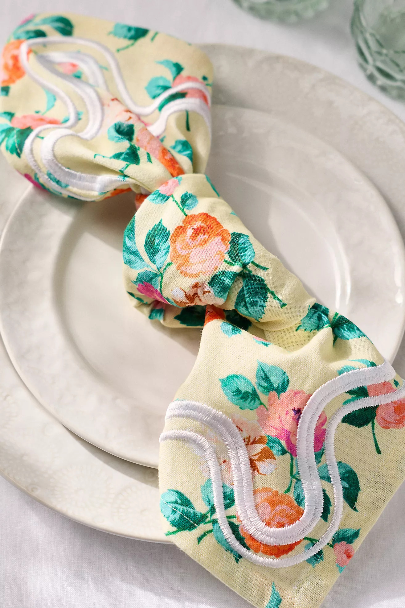 Madeline Napkins, Set of 2 | Anthropologie (US)