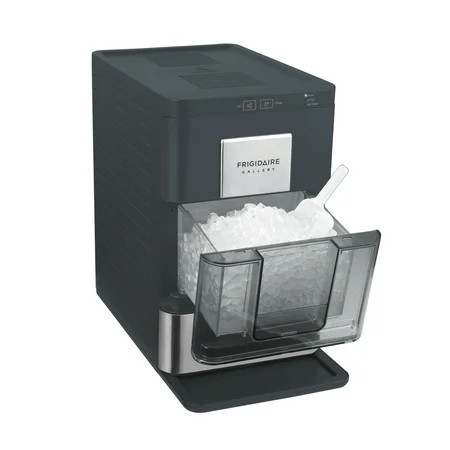 Frigidaire Gallery 33 lbs. Touchscreen Nugget Ice Maker - Stainless Steel Accent, EFIC220, Black | Walmart (US)