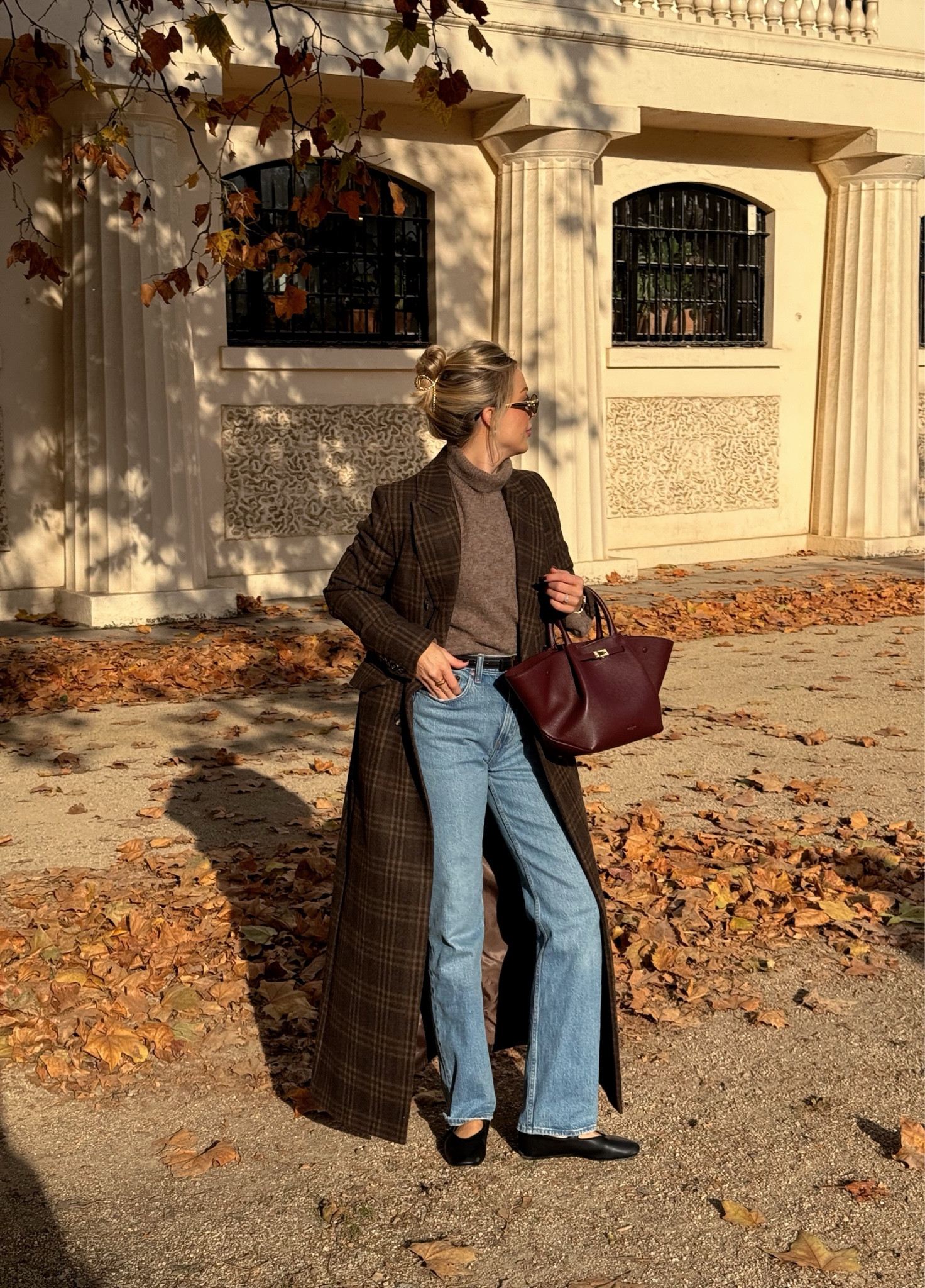 An everyday autumn outfit wearing my new check coat and favourite jeans! 

#LTKuk #LTKautumn #LTKstyletip