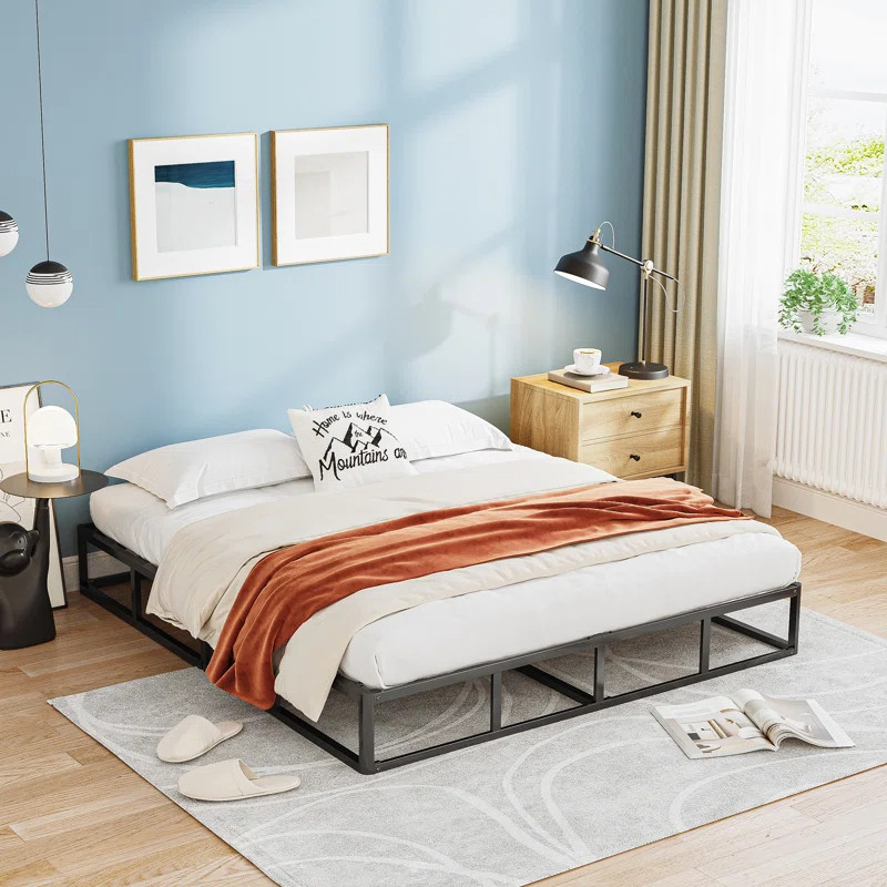 Nazarene 9 Inch Metal Box Spring, Easy Assembly | Wayfair North America