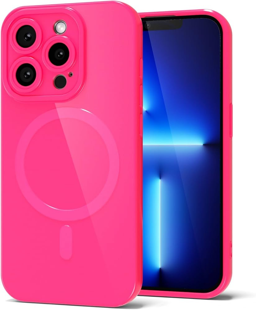 for iPhone 13 Pro Max Phone Case Silicone Magnetic, Compatible with Magsafe Case Cute for Women, ... | Amazon (US)