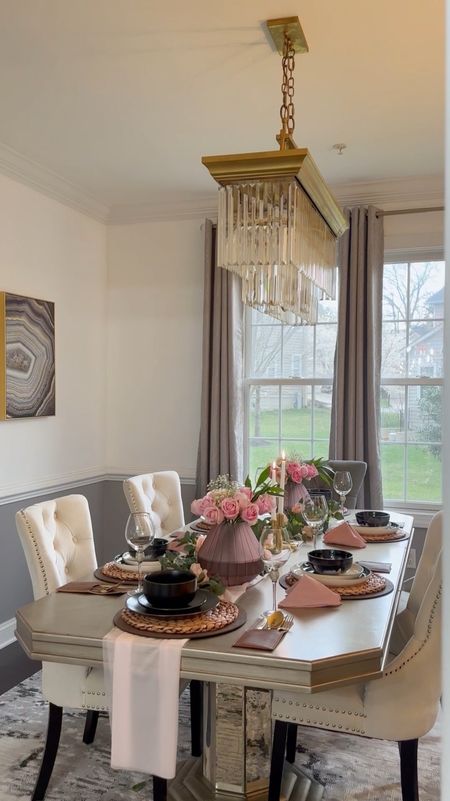 Spring tablescape styling ideas! Shop these affordable dinnerware finds perfect for Spring or Mother’s Day! Also, this gorgeous top is on sale now, perfect for your spring wardrobe!

#LTKhome #LTKstyletip #LTKSeasonal