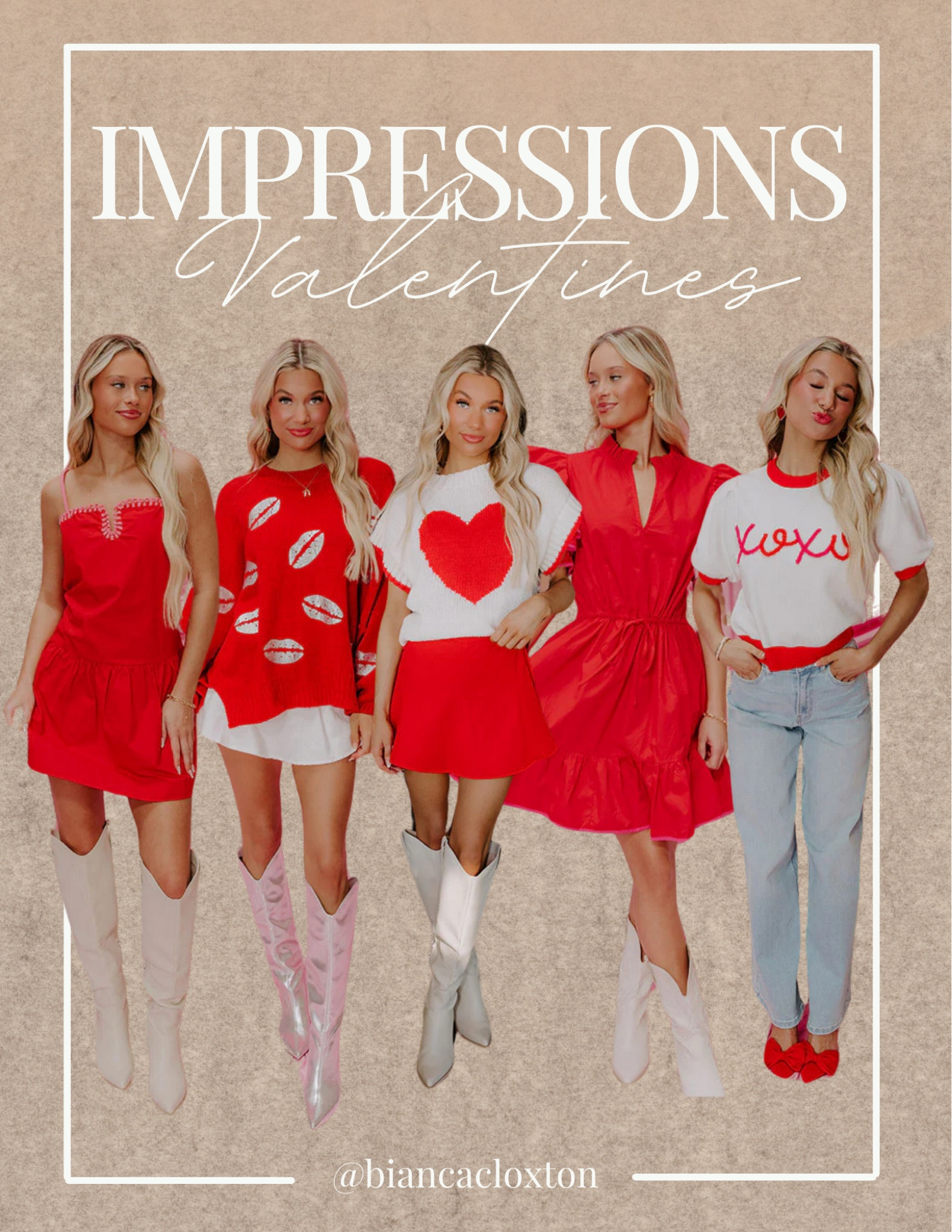 The cutest Valentine’s Day styles from Impressions boutique ❤️


#LTKStyleTip #LTKMidsize #LTKSeasonal