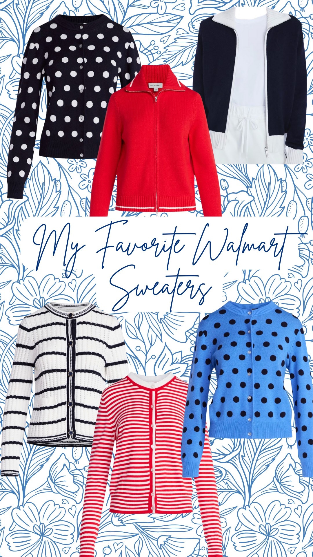 The cutest new sweater drop from Walmart! Perfect for now until spring! 

#LTKFindsUnder50 #LTKOver40 #LTKPetite