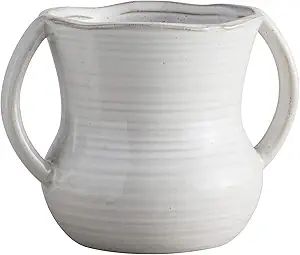 47th & Main Petite Flower Vase, Large, White | Amazon (US)