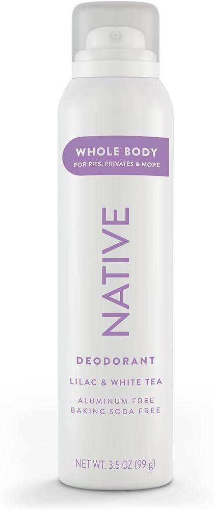 Native Whole Body Deodorant Spray | Natural Deodorant for Women and Men, 72 Hour Odor Protection,... | Amazon (US)