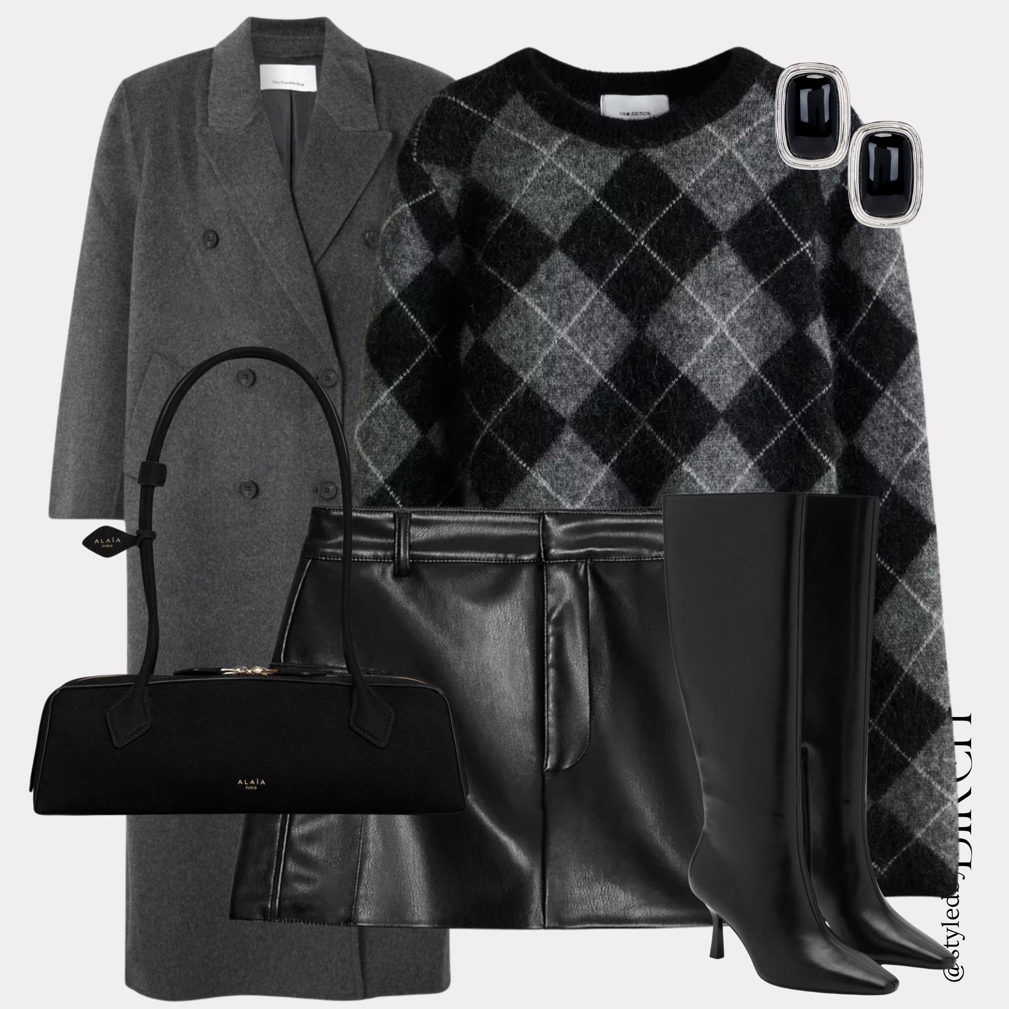 Following on from this mornings post another argyle knit look because I’m clearly in my monochrome era 🖤


#LTKwinter #LTKeurope #LTKautumn