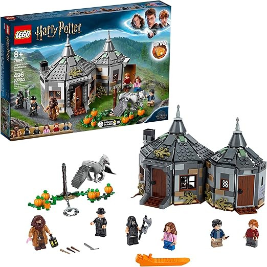 Amazon.com: LEGO Harry Potter Hagrid's Hut: Buckbeak's Rescue 75947 Toy Hut Building Set from The... | Amazon (US)