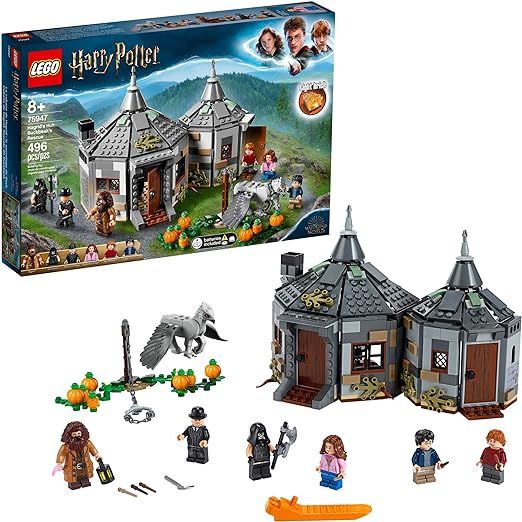 Amazon.com: LEGO Harry Potter Hagrid's Hut: Buckbeak's Rescue 75947 Toy Hut Building Set from The... | Amazon (US)