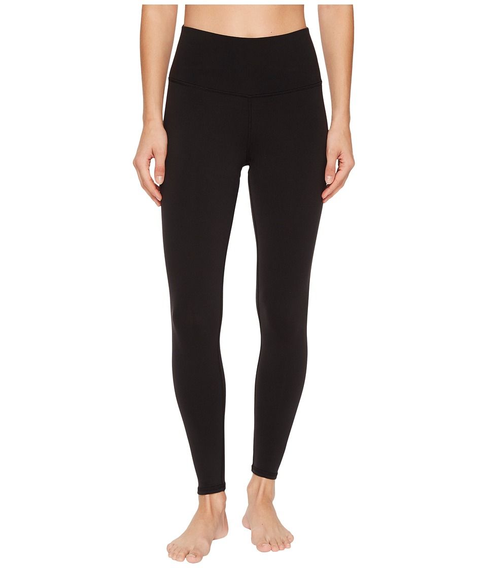 ALO - 7/8 High Waist Airbrush Leggings (Black) Women's Casual Pants | Zappos