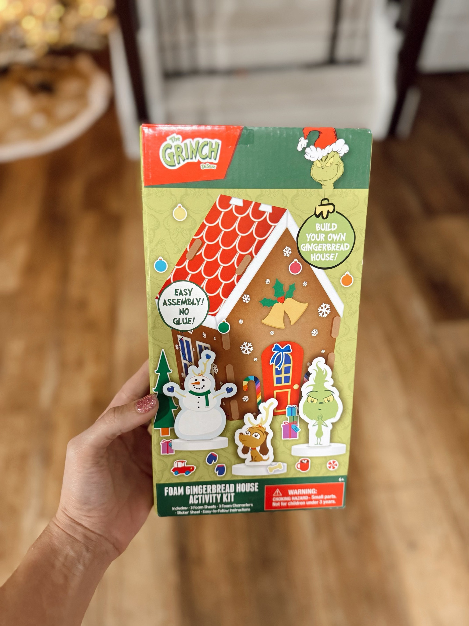 🎄 Holiday fun just got Grinch-tastic! This Grinch Foam Gingerbread House from Target is perfect for kids (and adults!) who love easy, no-mess crafts. 🏠✨ A fun family activity to get into the holiday spirit—no baking required! Tap to shop this festive favorite! 💚❤️ #TargetFinds #LTKHoliday #Grinchmas #HolidayCrafts

#LTKHoliday #LTKSeasonal #LTKKids