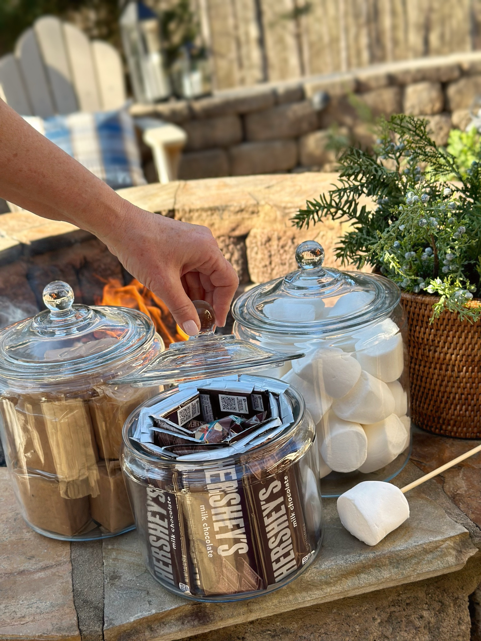 When February rolls around in Georgia, the evenings still carry a chill—but not enough to keep us inside. We decided to take full advantage of the crisp air and gather around the stone fire pit in the backyard for a fireside cocktail party that combined the best elements of winter: warmth, relaxation, and just a touch of rustic elegance.

https://southernhospitalityco.com/2025/02/13/a-february-fireside-cocktail-party/

#LTKSeasonal #LTKParties #LTKHome