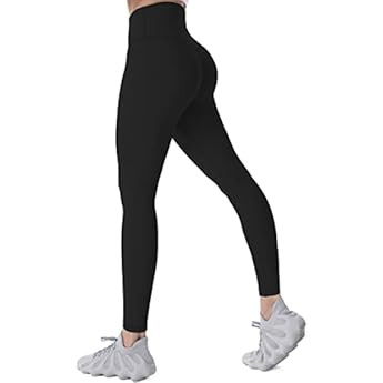 Sunzel Workout Leggings for Women, Squat Proof High Waisted Yoga Pants 4 Way Stretch, Buttery Soft | Amazon (CA)