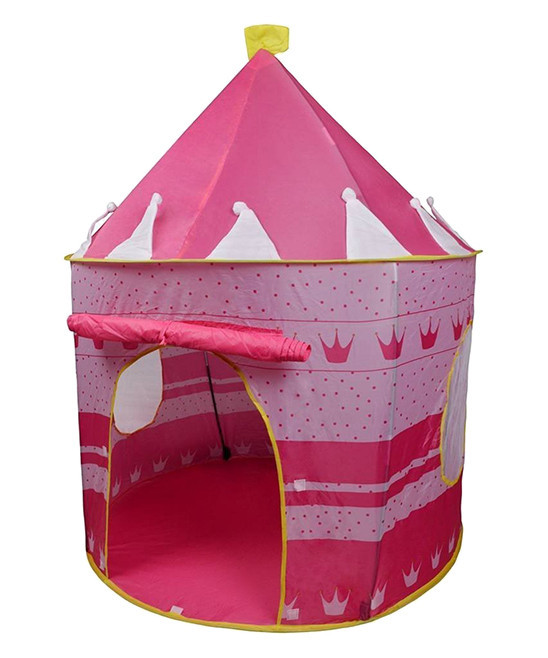 Amazing Tech Depot Indoor Forts & Tents - Crown Princess Tent Pink Play House | Zulily