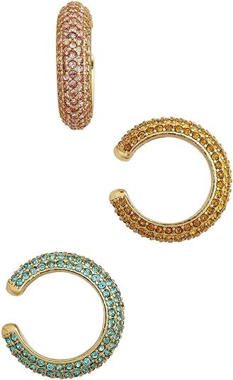 Obidos Cuff Earrings for Women 14K Gold Ear Cuffs for Non Pierced Ears Cartilage Earrings | Amazon (US)