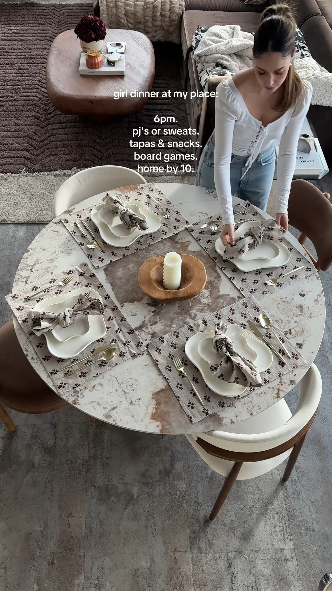 hosting for the homebody edition 🤍🕯️ would you RSVP?? and what board games are we playing👀

#LTKHome #LTKfoodie #LTKSeasonal