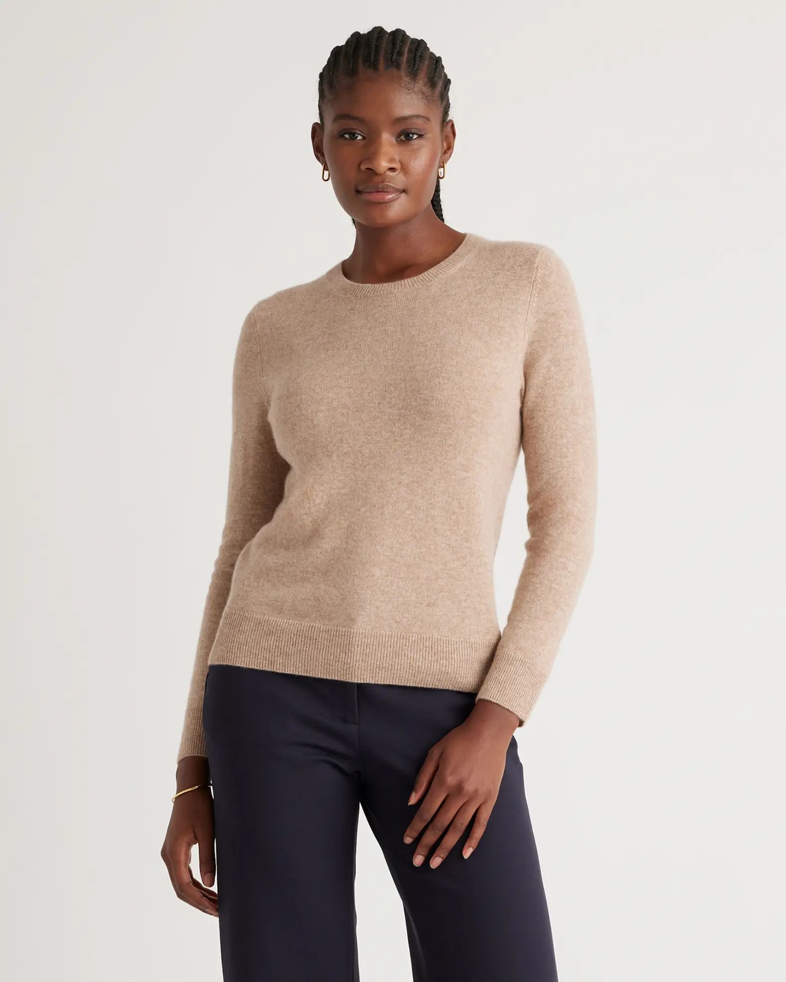 The $50 Cashmere Crewneck Sweater | Quince | Quince