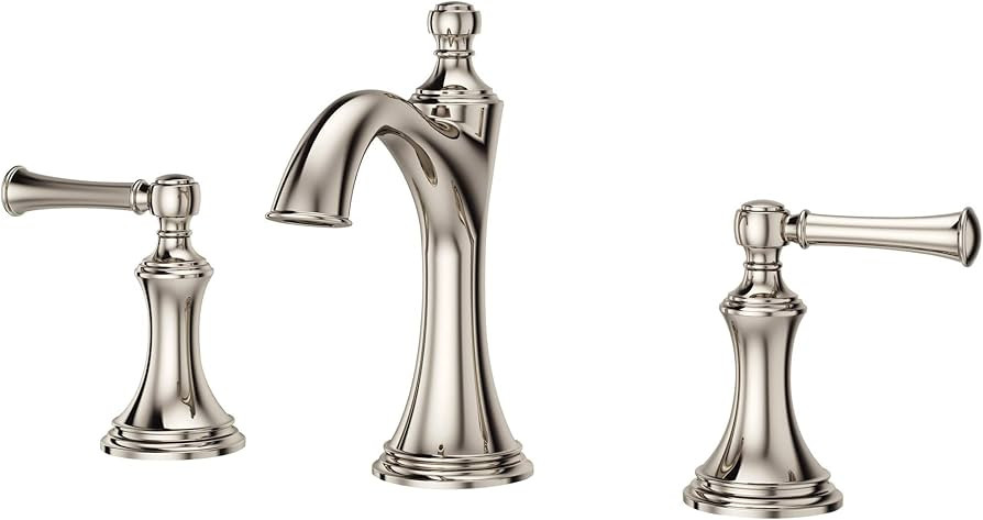 Pfister LG49-TB0D Bathroom-Sink-faucets, Polished Nickel | Amazon (US)