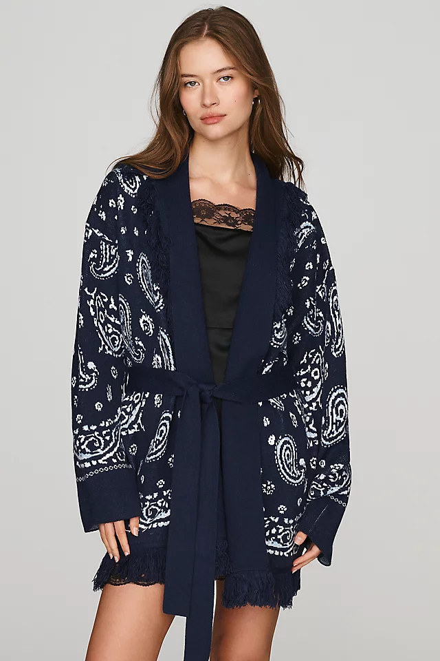 Fringe Wrap Cardigan | Anthropologie (US)