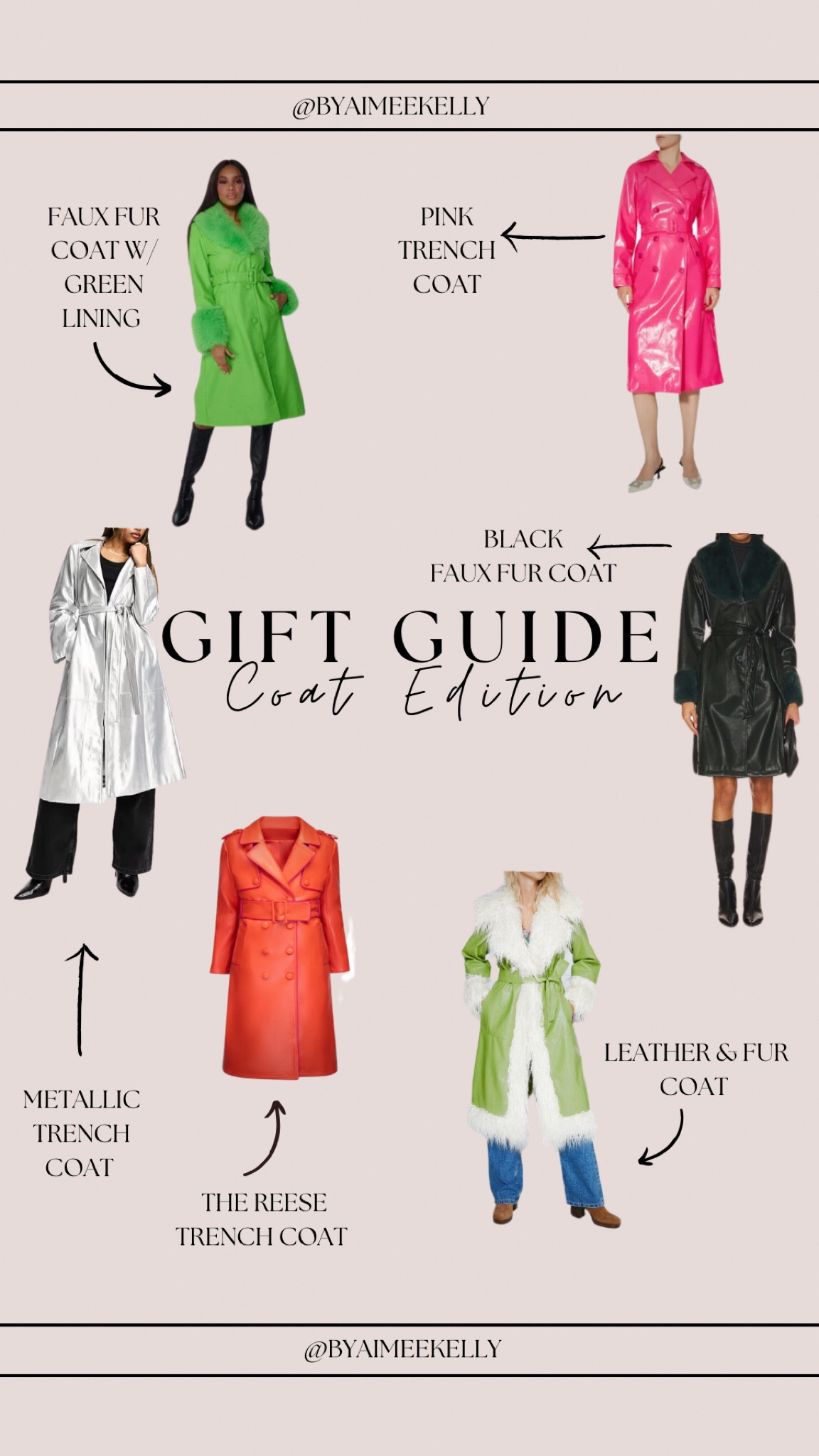 Gift guide for her: coat edition 

#LTKStyleTip #LTKGiftGuide #LTKHoliday