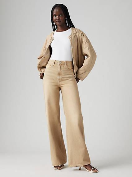 Levi's Ribcage Wide Leg Women's Jeans 33x32 | Levi's CA