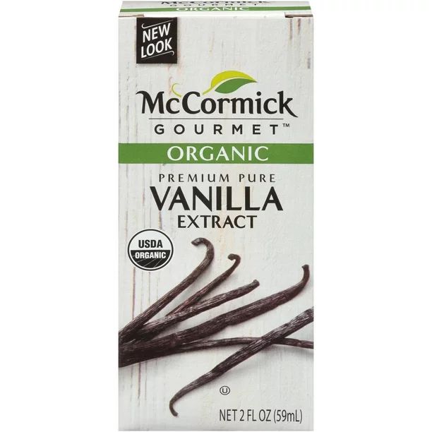 McCormick Gourmet Organic Pure Vanilla Extract, 2 fl oz - Walmart.com | Walmart (US)