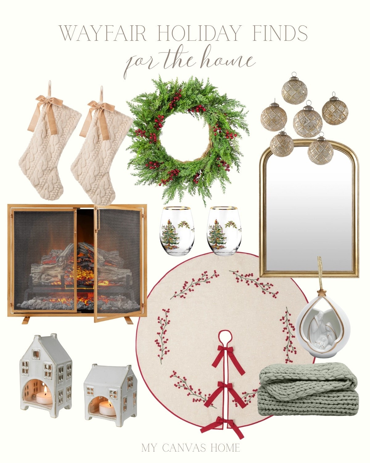 Loving this holiday compilation @wayfair! I want to add this fireplace screen now that we have a hearth :) I love it!
#wayfair #wayfairpartner

#LTKHome